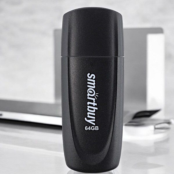 Флеш-диск 64 GB SmartBuy, USB 2.0 / Накопитель, флешка